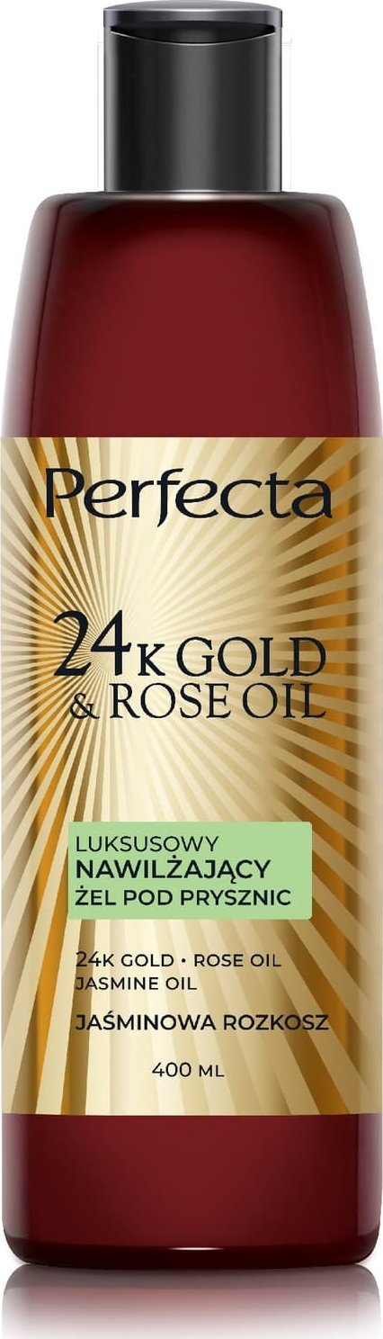 DAX PERFECTA 24K Gold&Rose Oil Luksusowy nawilżający żel pod prysznic 400 ml