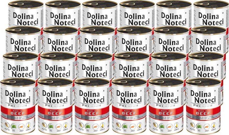 Dolina Noteci Premium z wołowiną 24x400g