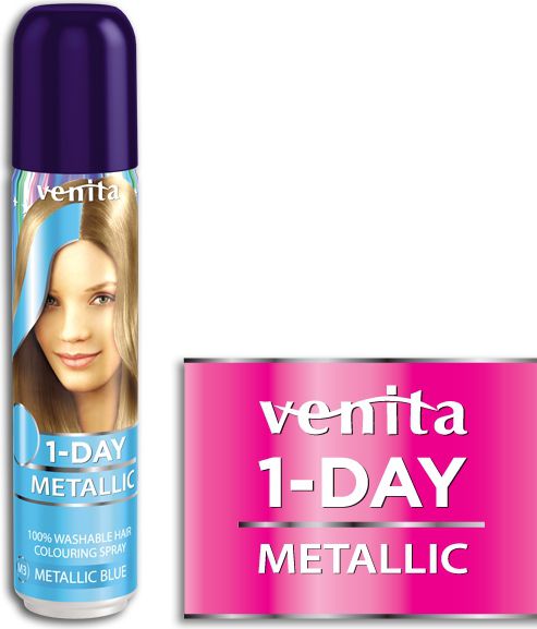 Venita 1-Day spray metallic nr 3 blue 50ml