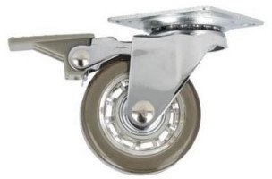 FURNITURE CASTER WITH BRAKE