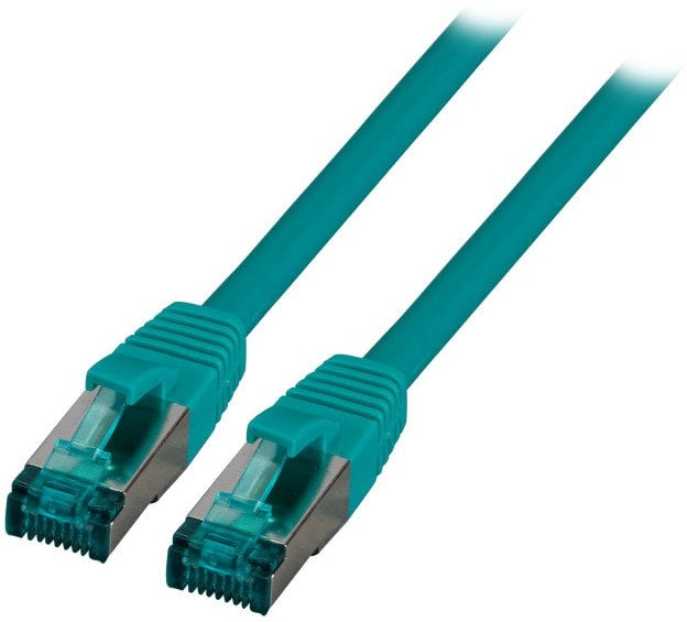 EFB kabel RJ45 S/FTP, Cat.6A, LSZH, 15m, zielony
