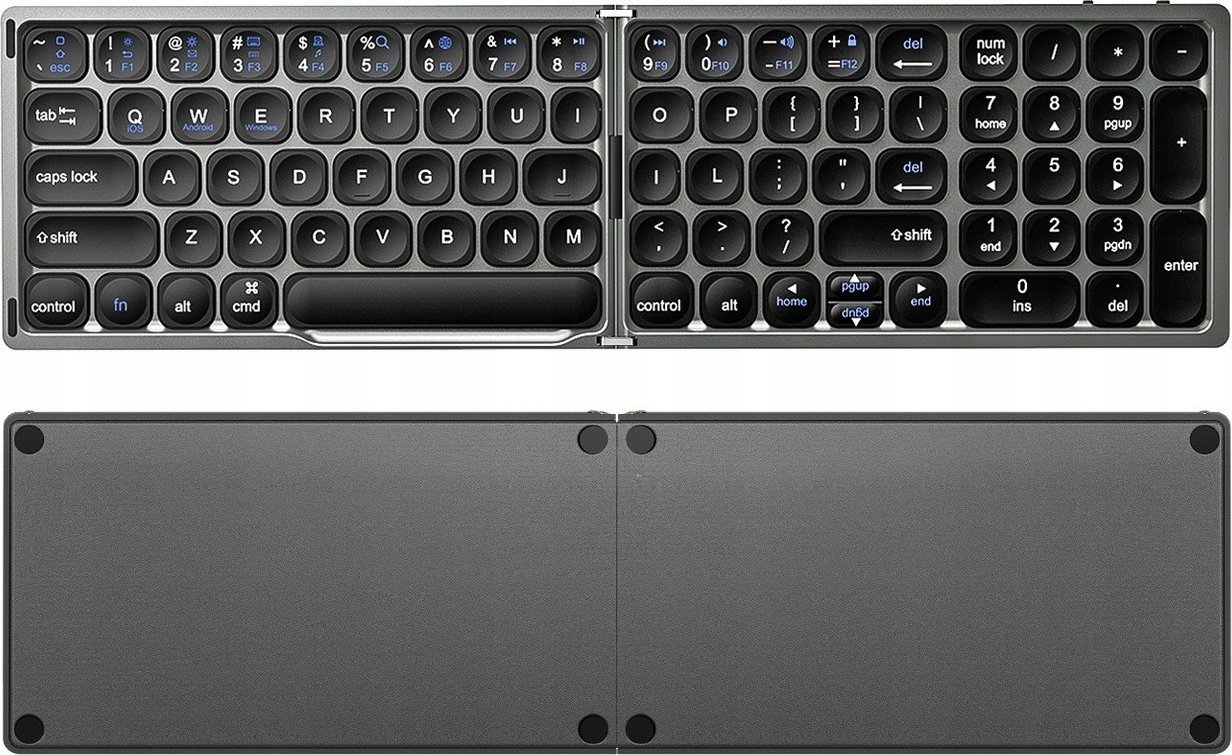 Klawiatura Pan i Pani Gadżet Klawiatura Bezprzewodowa Bluetooth Składana