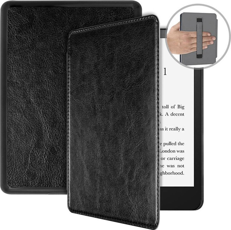 Pokrowiec Strado Strap Case do Kindle Paperwhite 5 Czarny