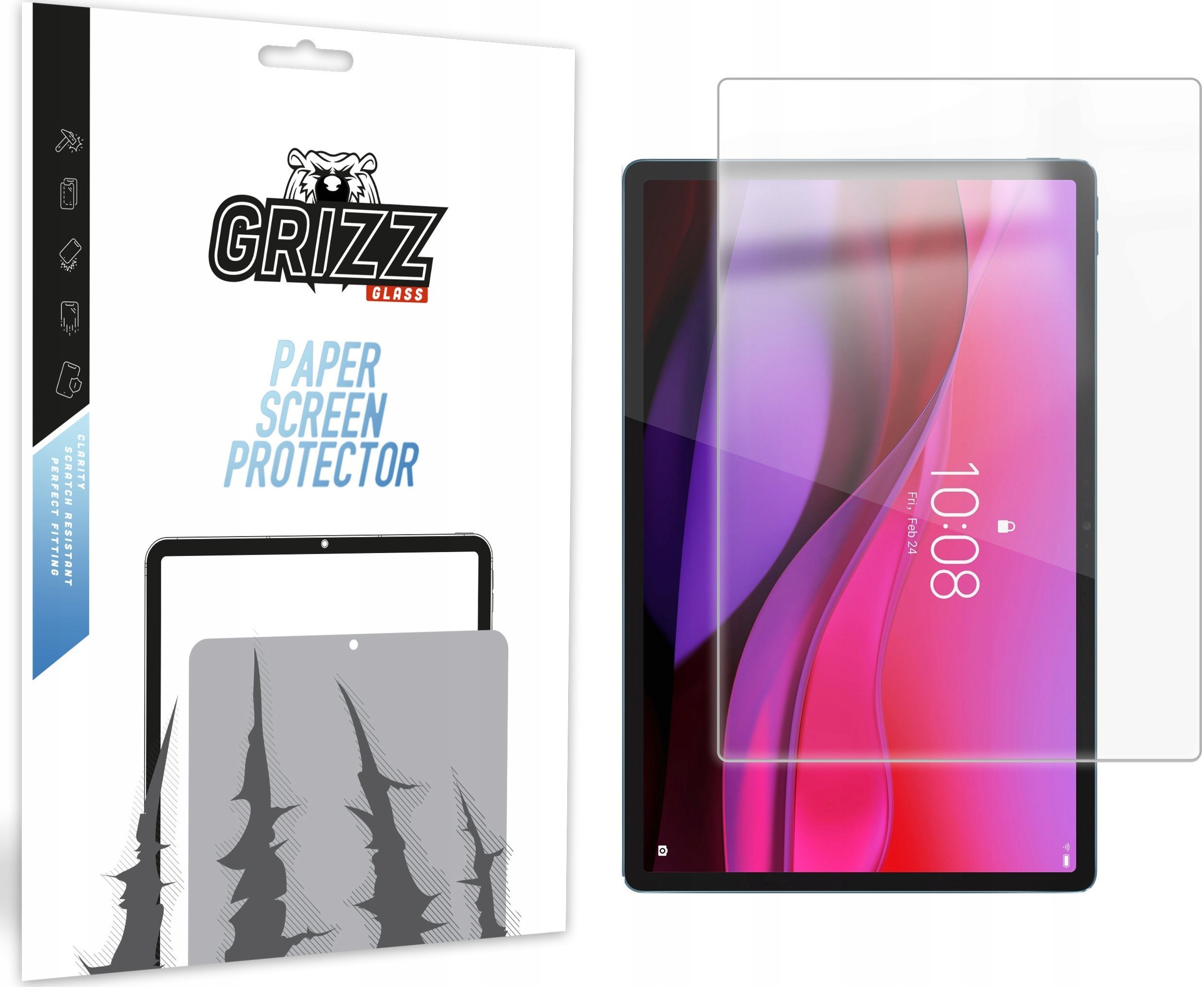 Folia matowa GrizzGlass PaperScreen do Lenovo Yoga Tab Plus 12,7"