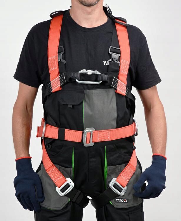 Yato Szelki bezpieczeństwa z pasem biodrowym YT-74220