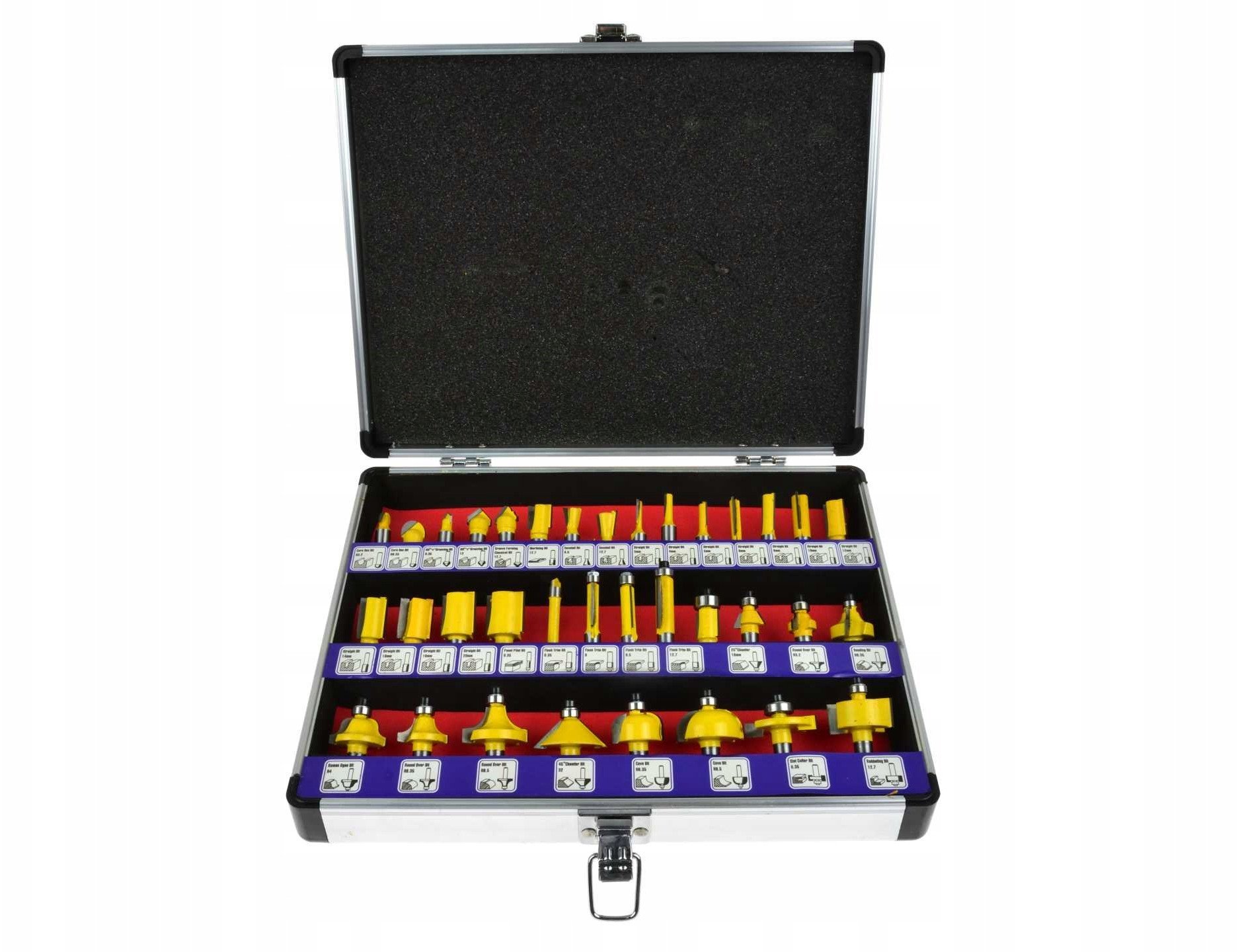 Zestaw frezów do drewna 35el.GEKO(5)