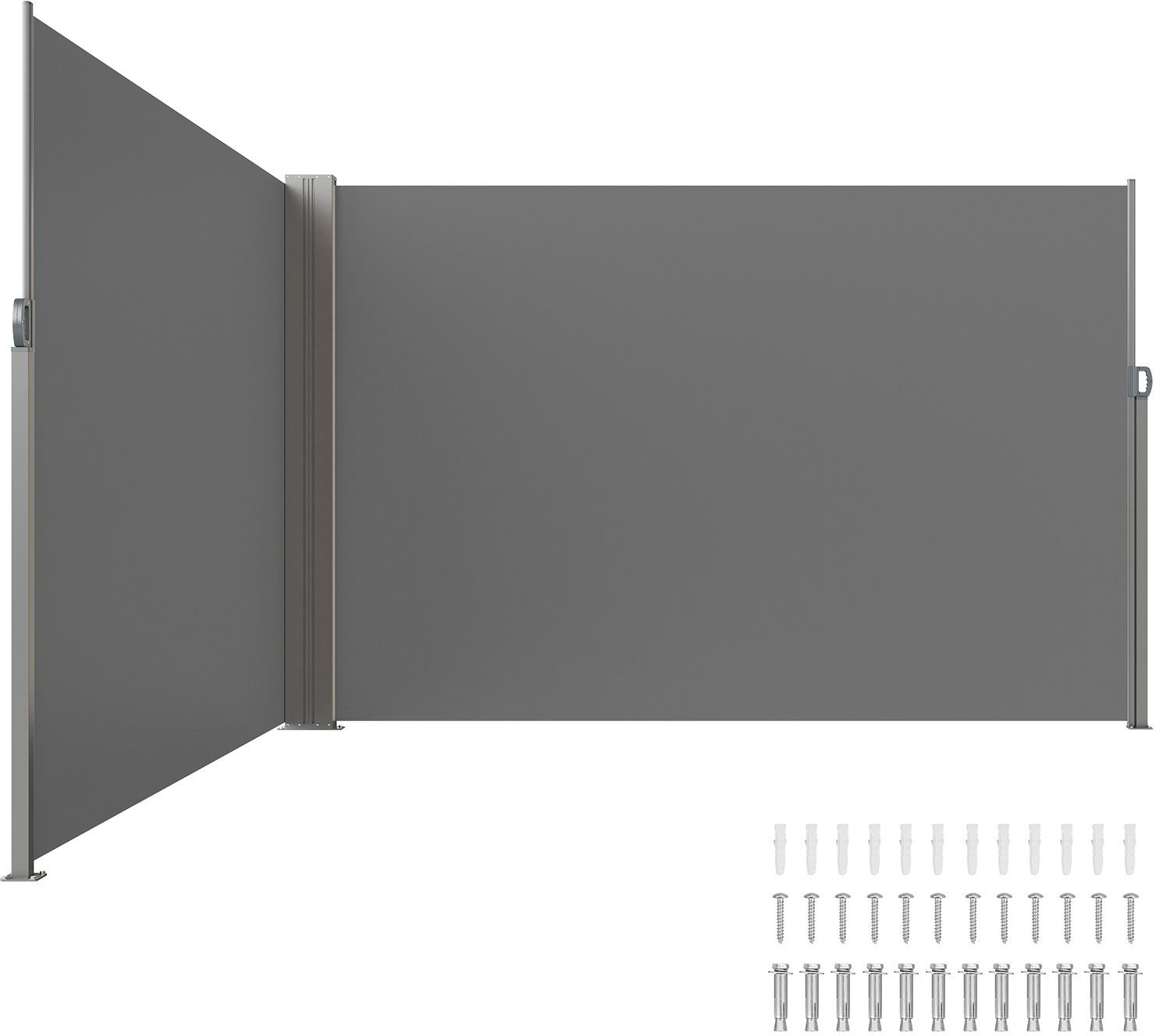 Markiza boczna parawan osłona na taras roleta przeciwsłoneczna 200 x 600 cm