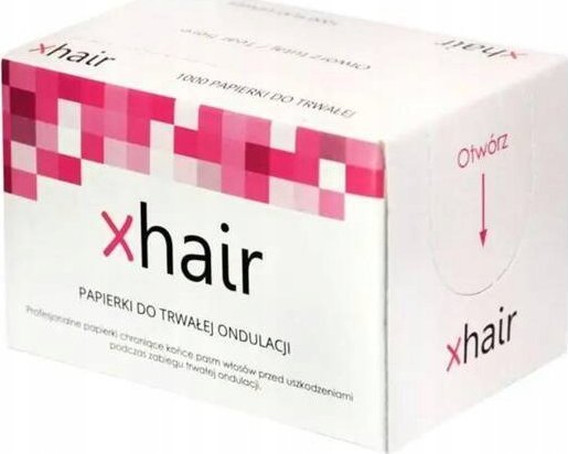 Xhair Papierki do trwałej ondulacji 1000szt.