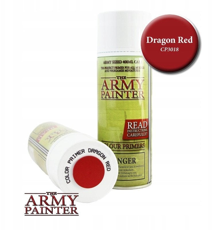 The Army Painter: Colour Primer - Dragon Red (2022)