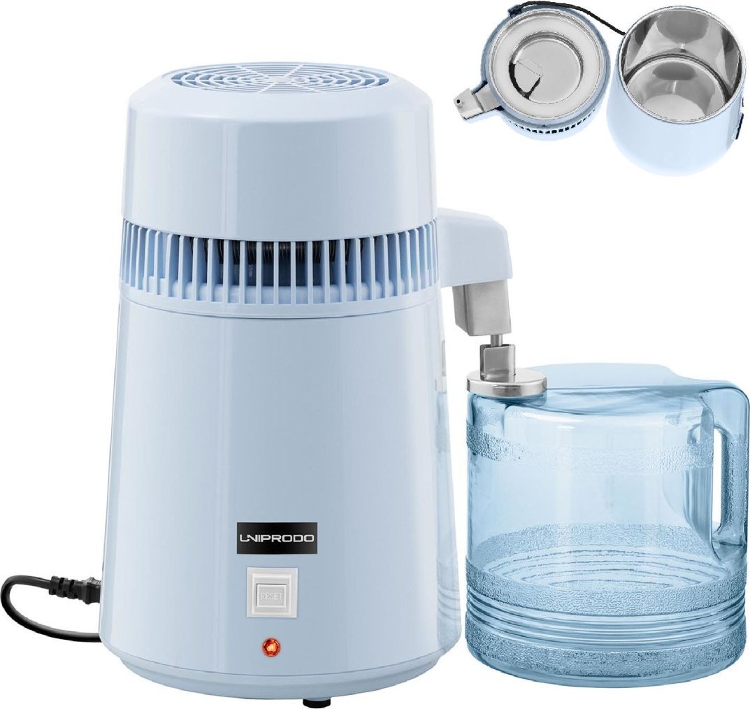 Uniprodo Destylator destylarka do wody z plastikowym dzbankiem 4 l