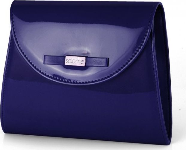 Solome GRANATOWA KOPERTÓWKA TOREBKA DAMSKA SOLOME D5 LAKIER 76