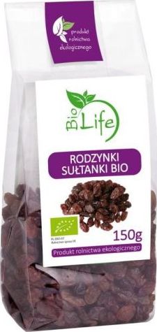 BIO LIFE Rodzynki sułtanki 150g EKO Bio Life