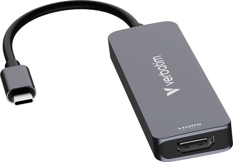 Adapter Hub Verbatim USB-C/HDMI/USB-A 3.2/USB-A 2.0 aluminiowy 32155