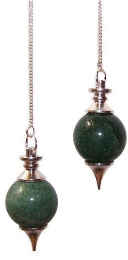 Wahadło Radiestezyjne Kuliste - Zielony Awanturyn