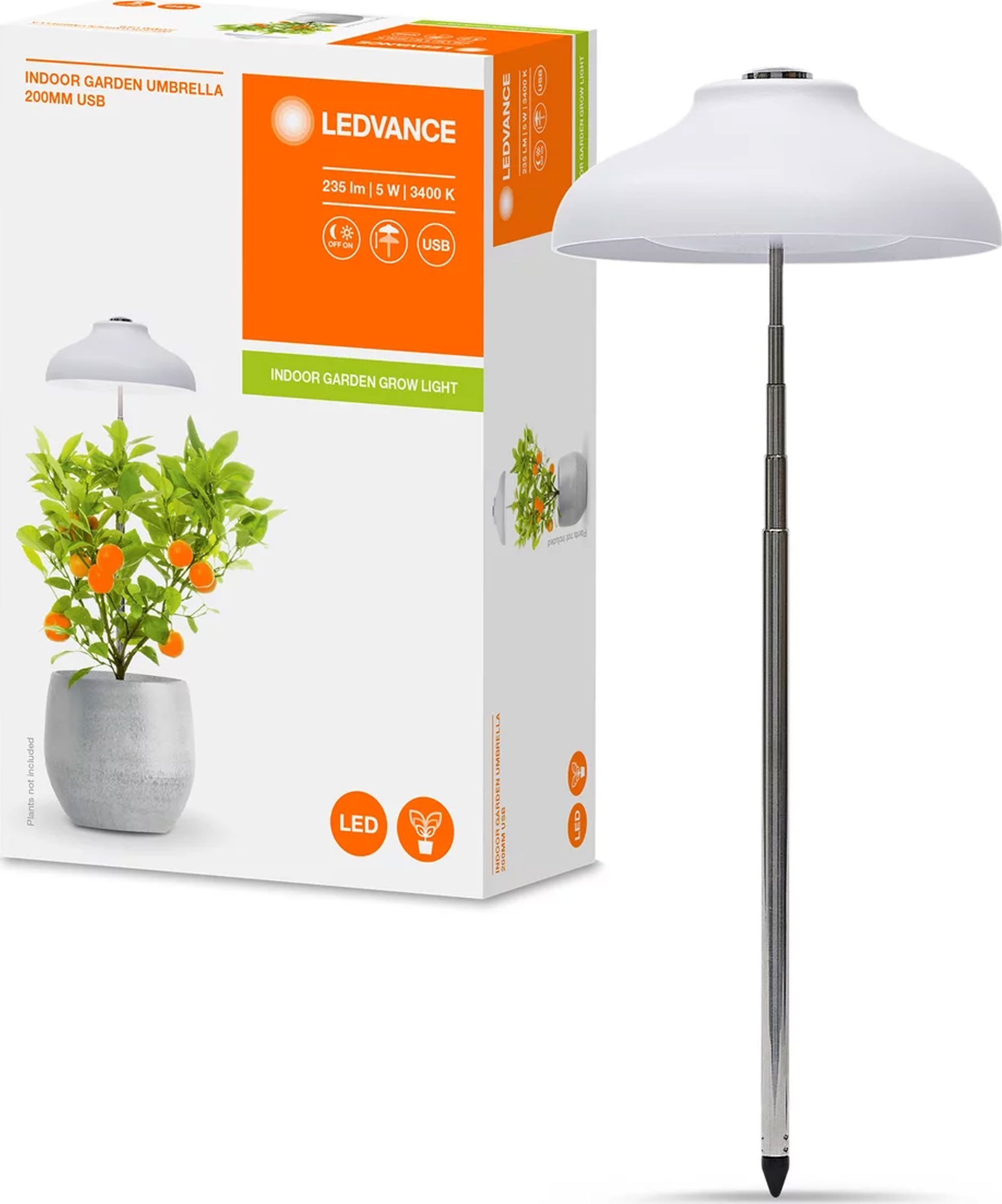 Osram LAMPA DO WZROSTU UPRAW ROŚLIN LED USB LEDVANCE