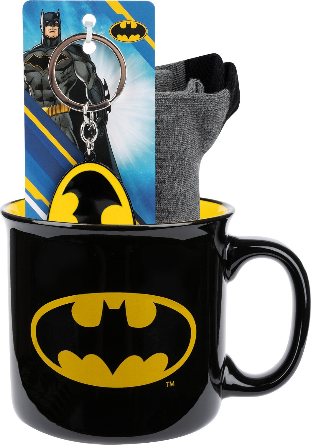 Soxo Zestaw kubek skarpetki i brelok Batman 4045