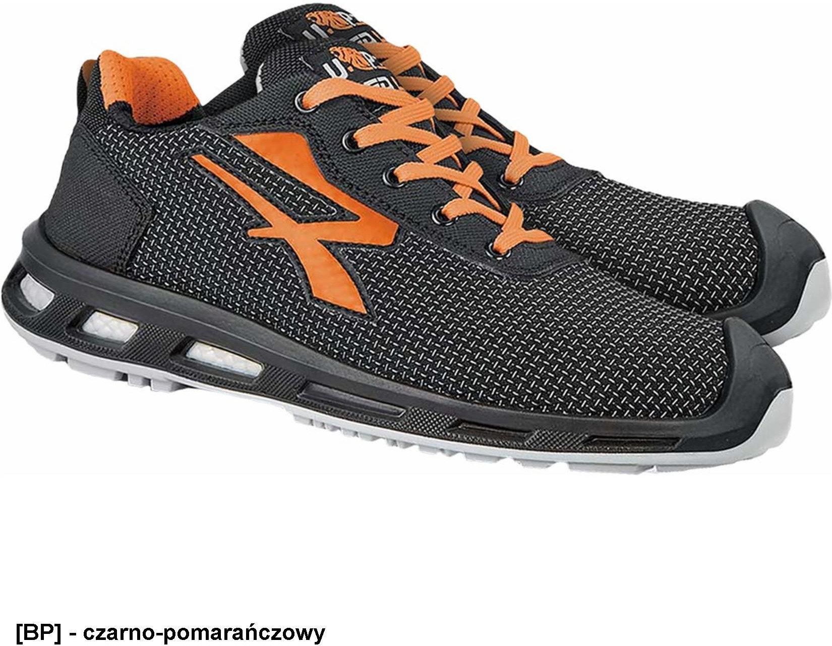 POWER-KINDLE S3 CI SRC - Półbuty lekkie bezpieczne podnosek AirToe Aluminium, wkładka antyprzebiciowa Save&Flex PLUS 42