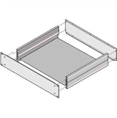 Płyta montażowa SCHROFF MultipacPRO, głębokość 450 mm