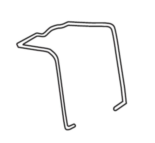 Relpol Obejma sprężynowa do gniazda GZ2 oraz przekaźnika R2M GZ2-1060