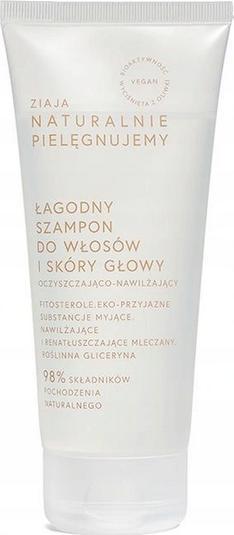 Ziaja ZIAJA_Naturalnie Pielęgnujemy łagodny szampon do włosów i skóry głowy oczyszczająco-nawilżający 200ml