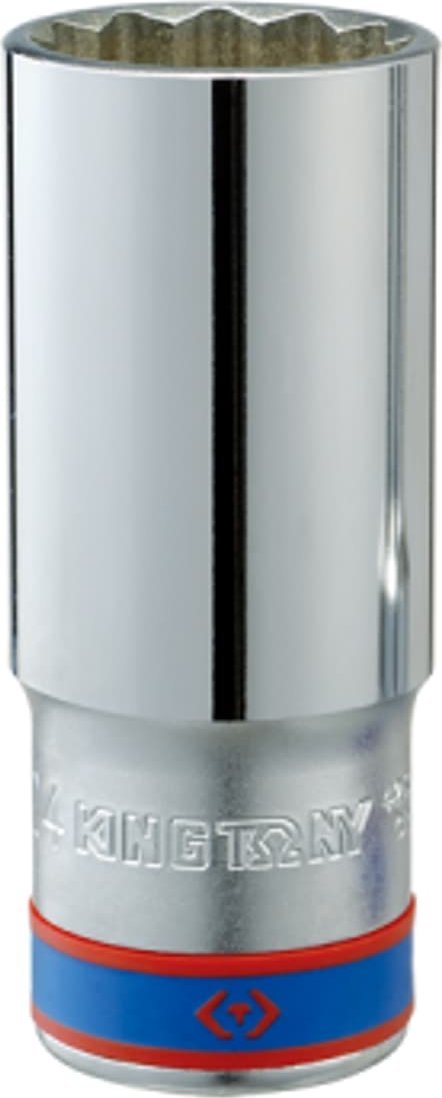 King Tony NASADKA DŁUGA 1/2" 14mm x 77mm 12-kąt Cr-V King Tony