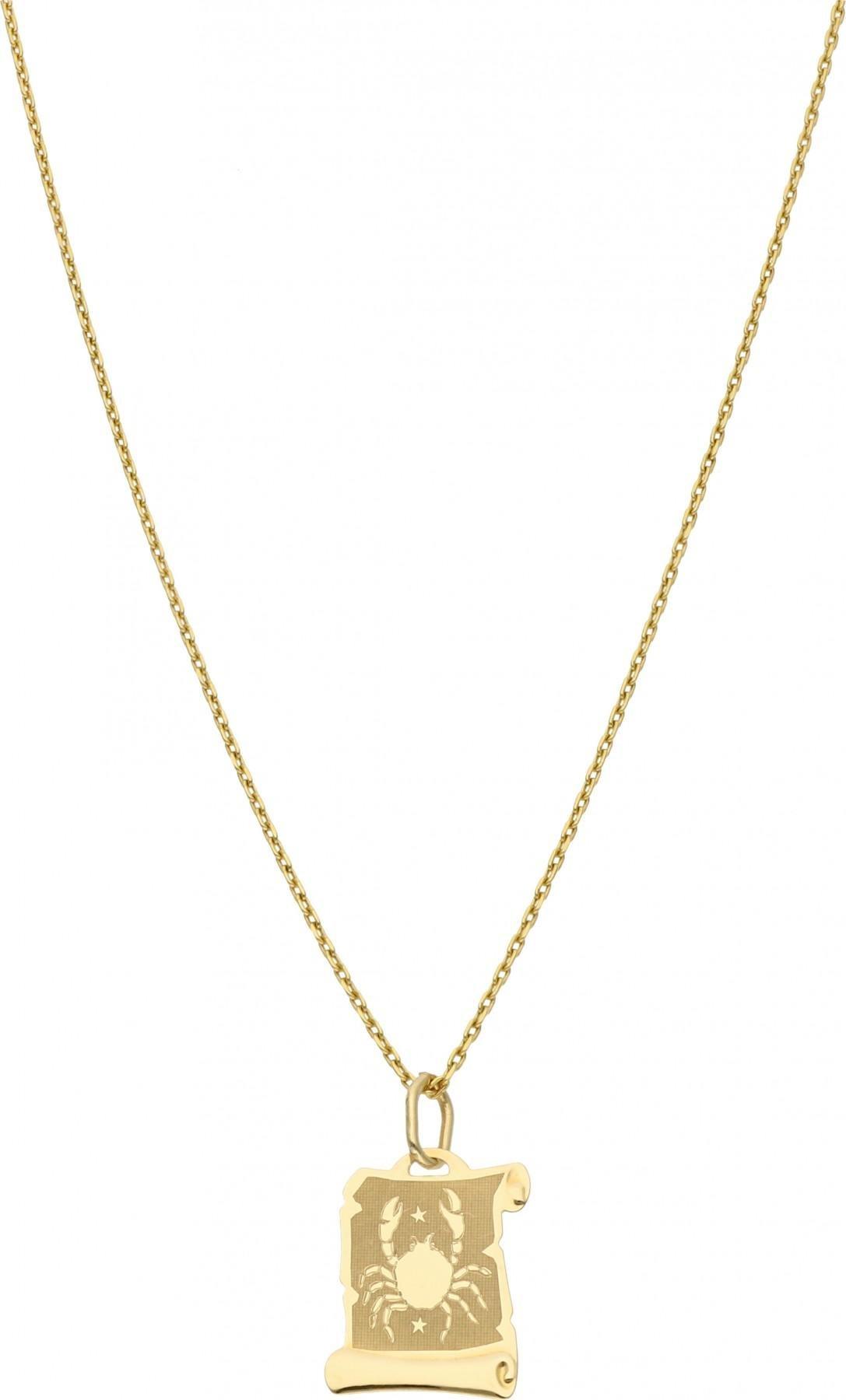 Rosanto Złota zawieszka znak zodiaku RAK 585 14k