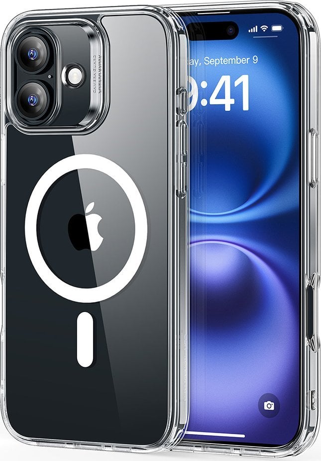 Etui Classic Hybrid Case (HaloLock) ESR do iPhone 16 Plus (przezroczyste)