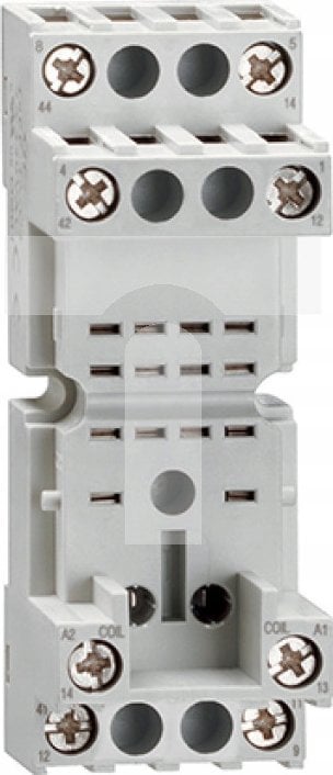 Lovato Electric Gniazdo do przekaźników przemysłowych 4 C/O, bez obejmy wyrzutnikowej, zaciski śrubowe