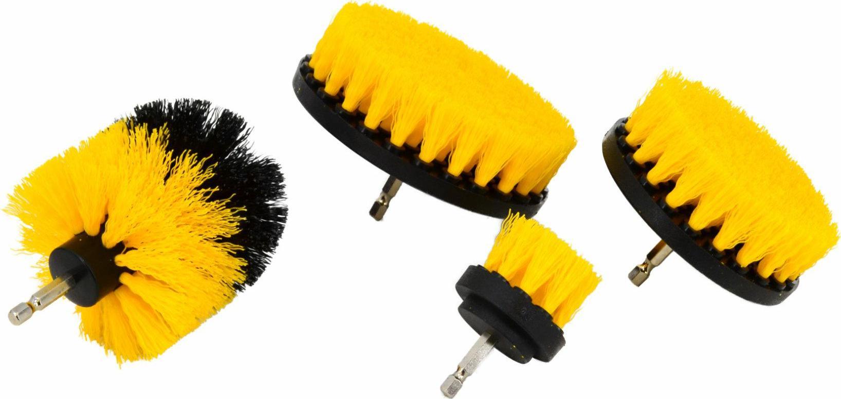 AWTools AWTOOLS SZCZOTKI DO CZYSZCZENIA NA WKRĘTARKĘ 4 SZTUKI