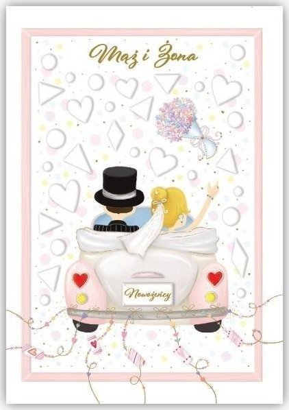 Trend Kartka okolicznościowa Ślub TS