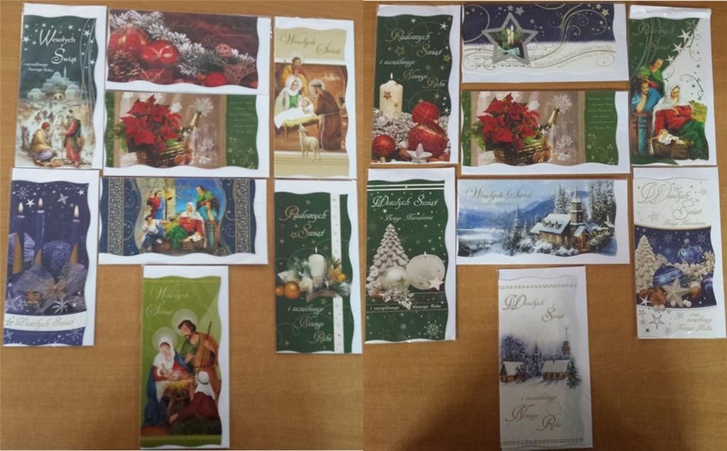 Panorama Karnet Boże Narodzenie B6 DL + koperta mix