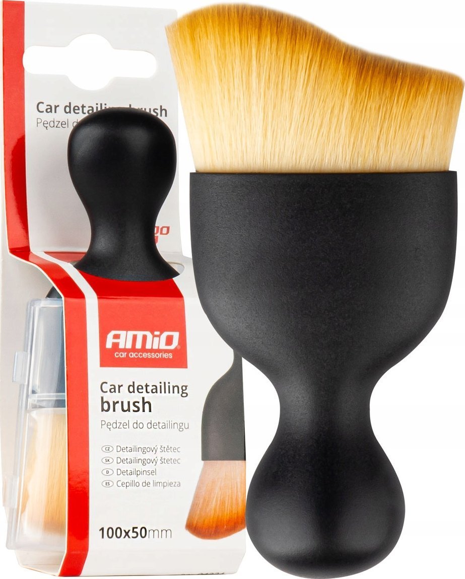Pędzel detailingowy pędzelek do czyszczenia wnętrza detailing amio-04334