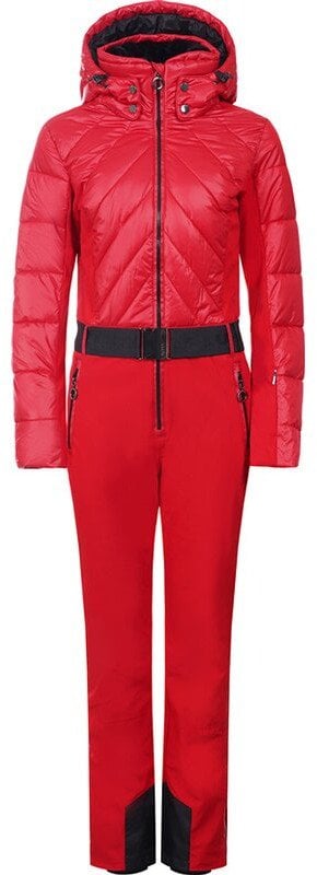Luhta moteriškas slidinėjimo kostiumas HALKORPI, raudonas