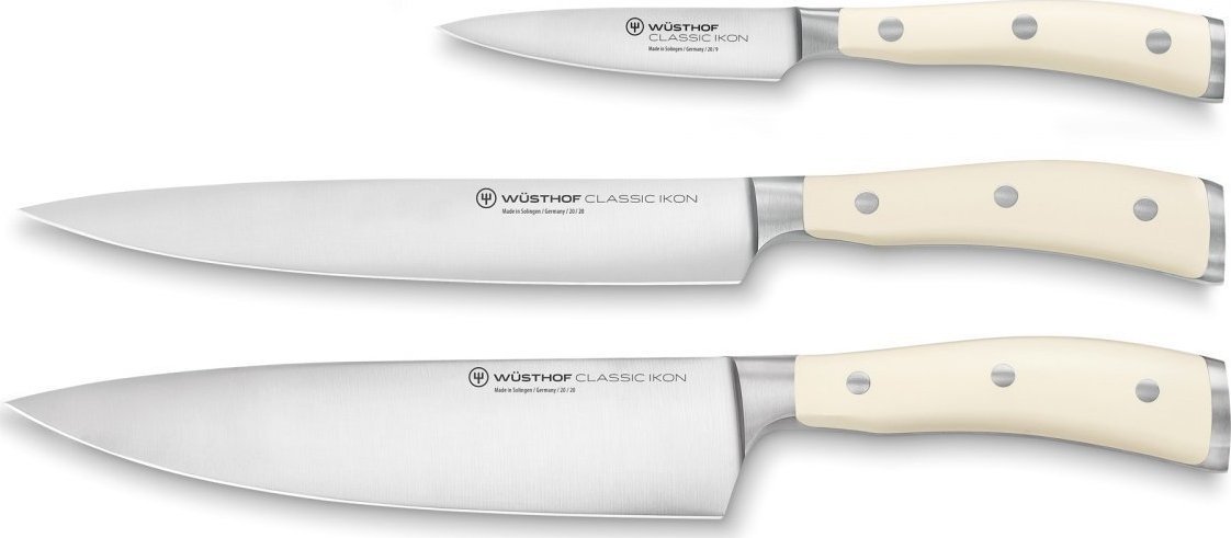 Wusthof CLASSIC IKON CREME Zestaw 3 noży WSTHOF