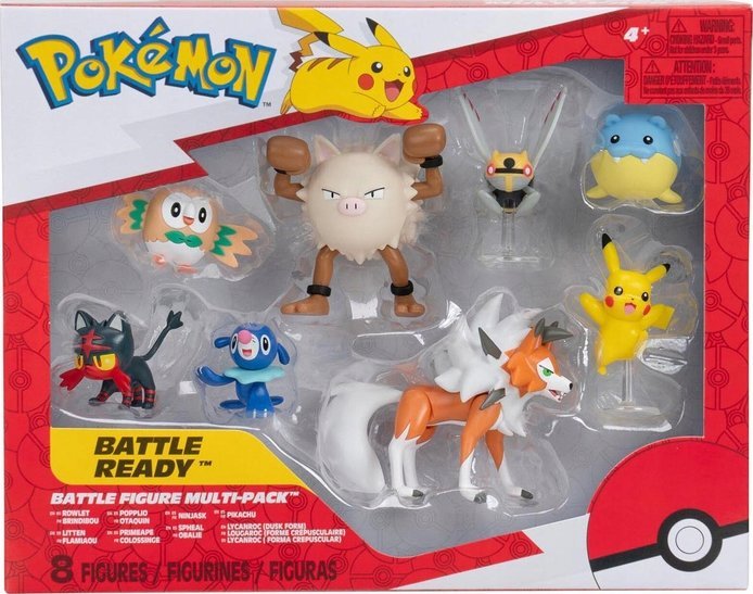 Figurka Pokemon POKEMON Figurki Bitewne 8-Pak Seria 13, figurki