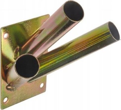 UN UCHWYT DO FLAGI POTRÓJNY OC. ŻÓŁTY (1 SZT)