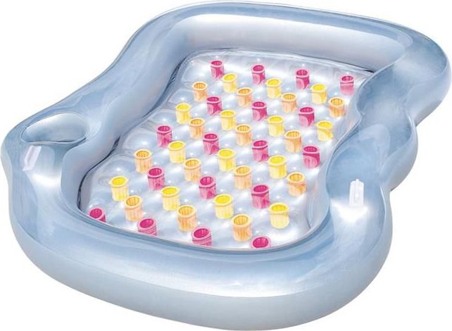 Bestway Materac do pływania podwójny z uchwytami 216x178 cm (43045)