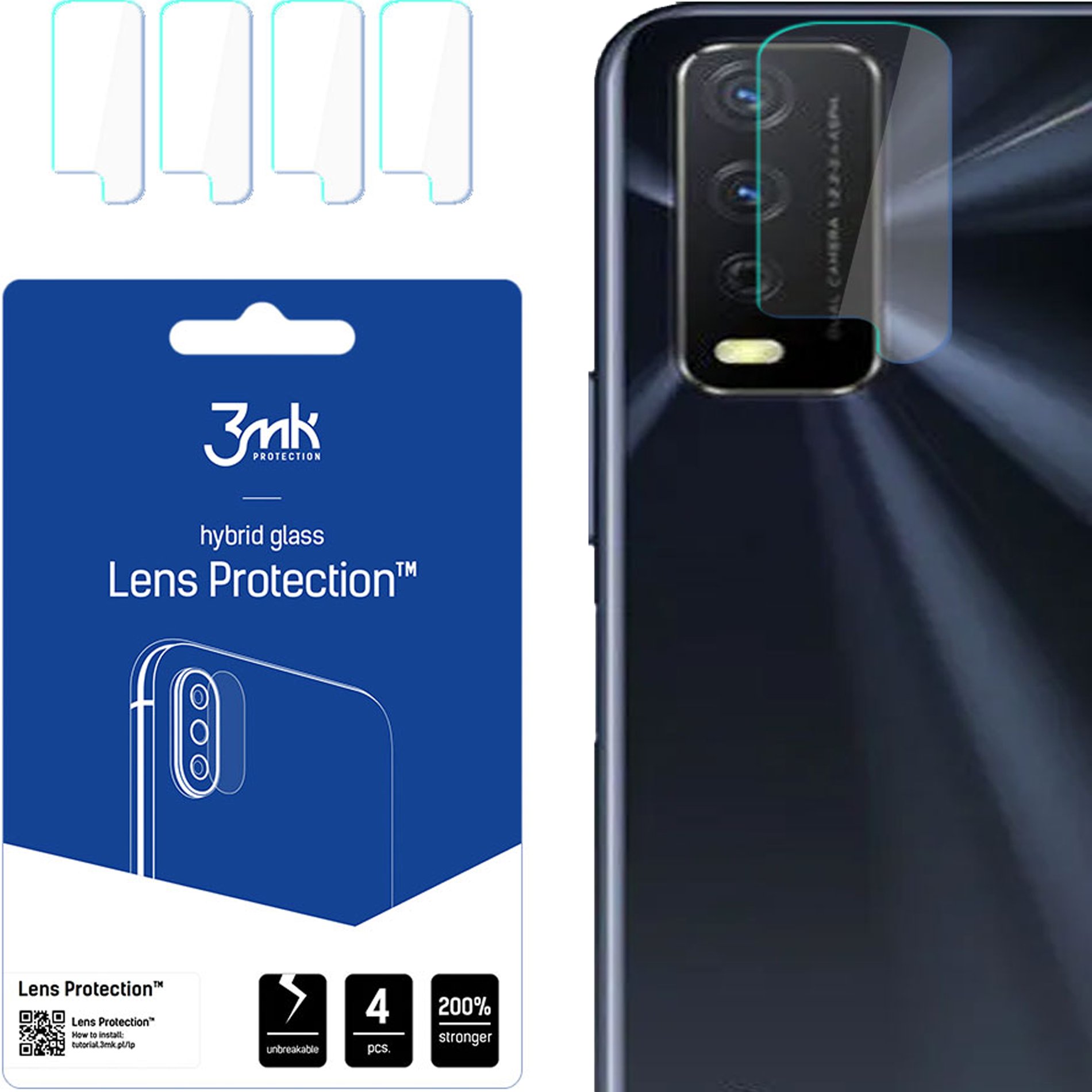 VIVO IQOO U3X 4G - 3MK LENS PROTECTION