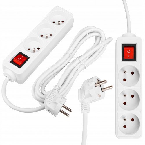 Przedłużacz Silo 3 gniazda 3680W