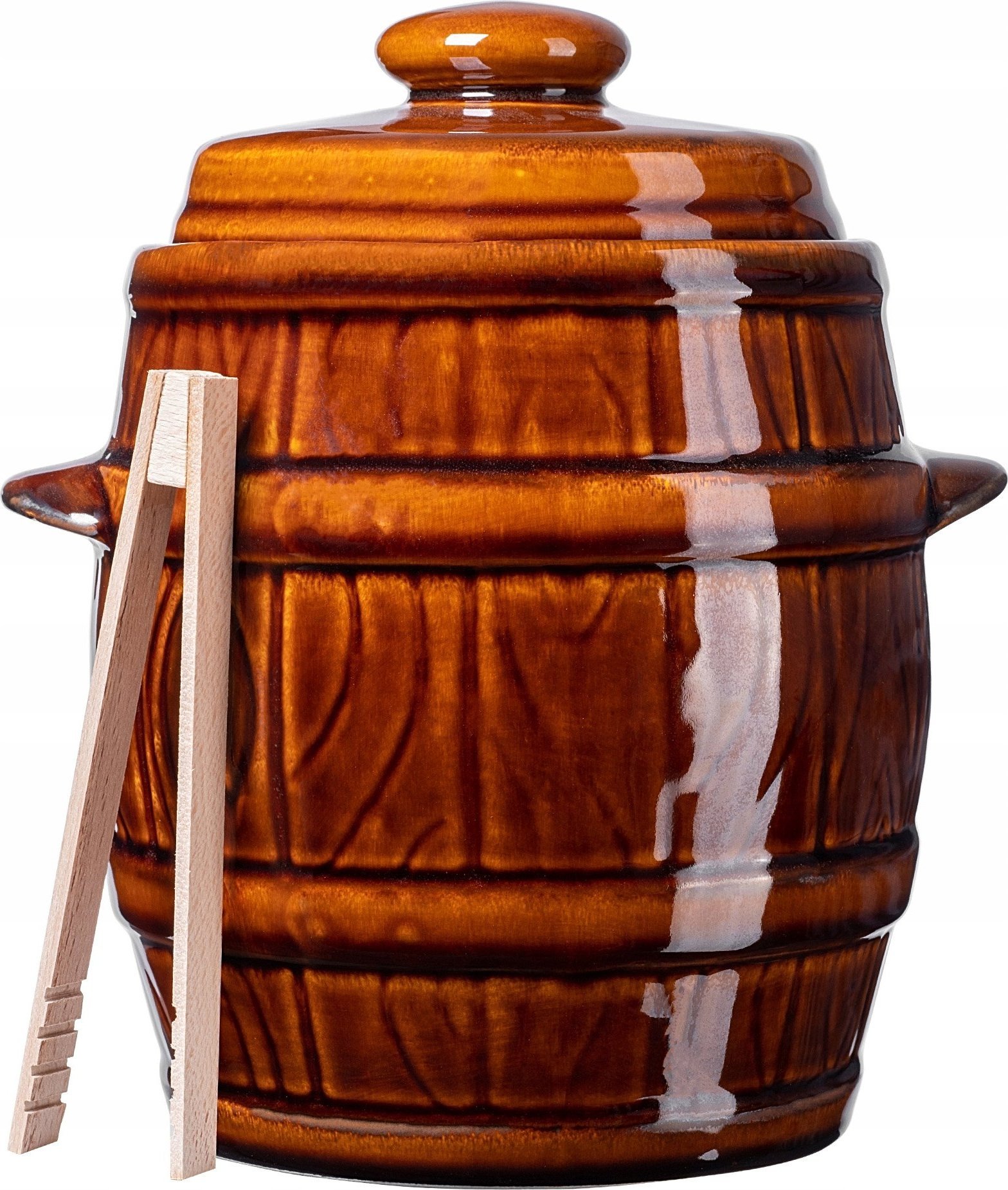 Kadax Kadax Beczka do Kiszenia Ze Szczypcami Garnek 3,5L