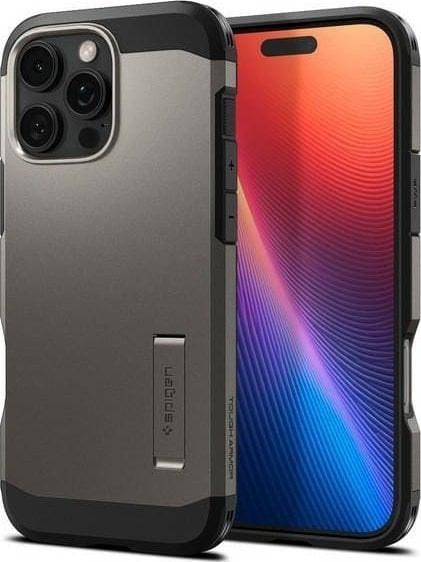 Spigen Spigen Tough Armor MAG iPhone 16 Pro MagSafe gunmetal ACS08145