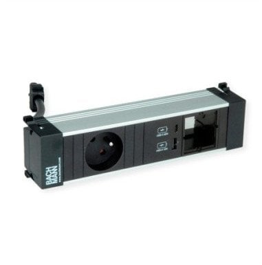 BACHMANN POWER FRAME S 1xUTE 1xCM 1xUSB A/C 22W 0.2m GST18