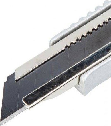 Wolfcraft Nóż z ostrzem 18 mm pro-sharp, metalowy, Wolfcraft