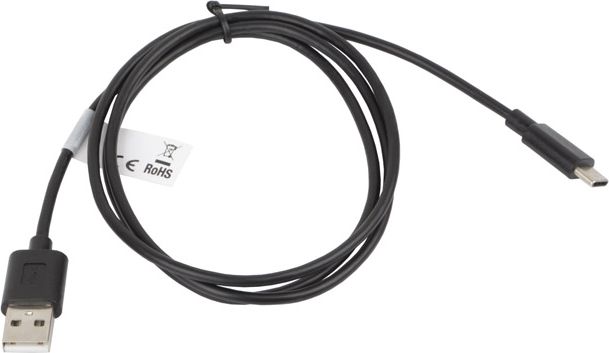 Kabel USB Lanberg USB-A - 1 m Czarny (CA-USBO-10CC-0010-BK)
