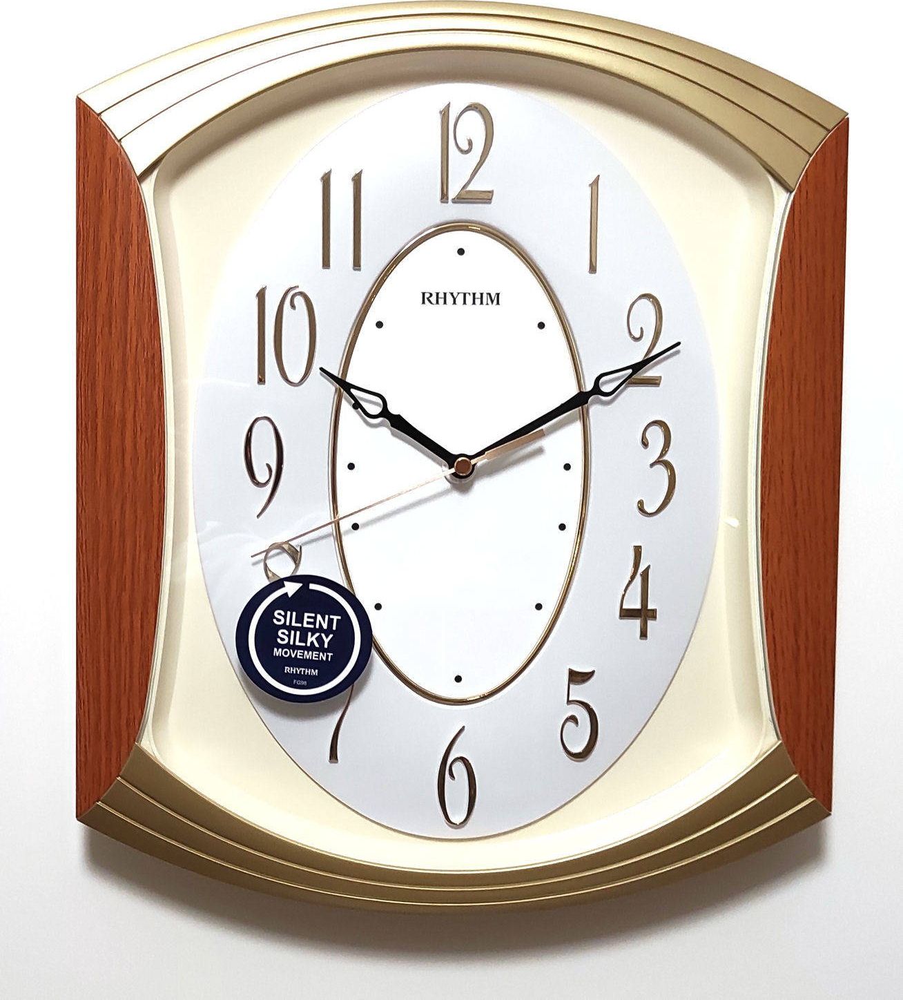 RHYTHM Zegar ścienny Rhythm CMG856NR07 30x36 cm