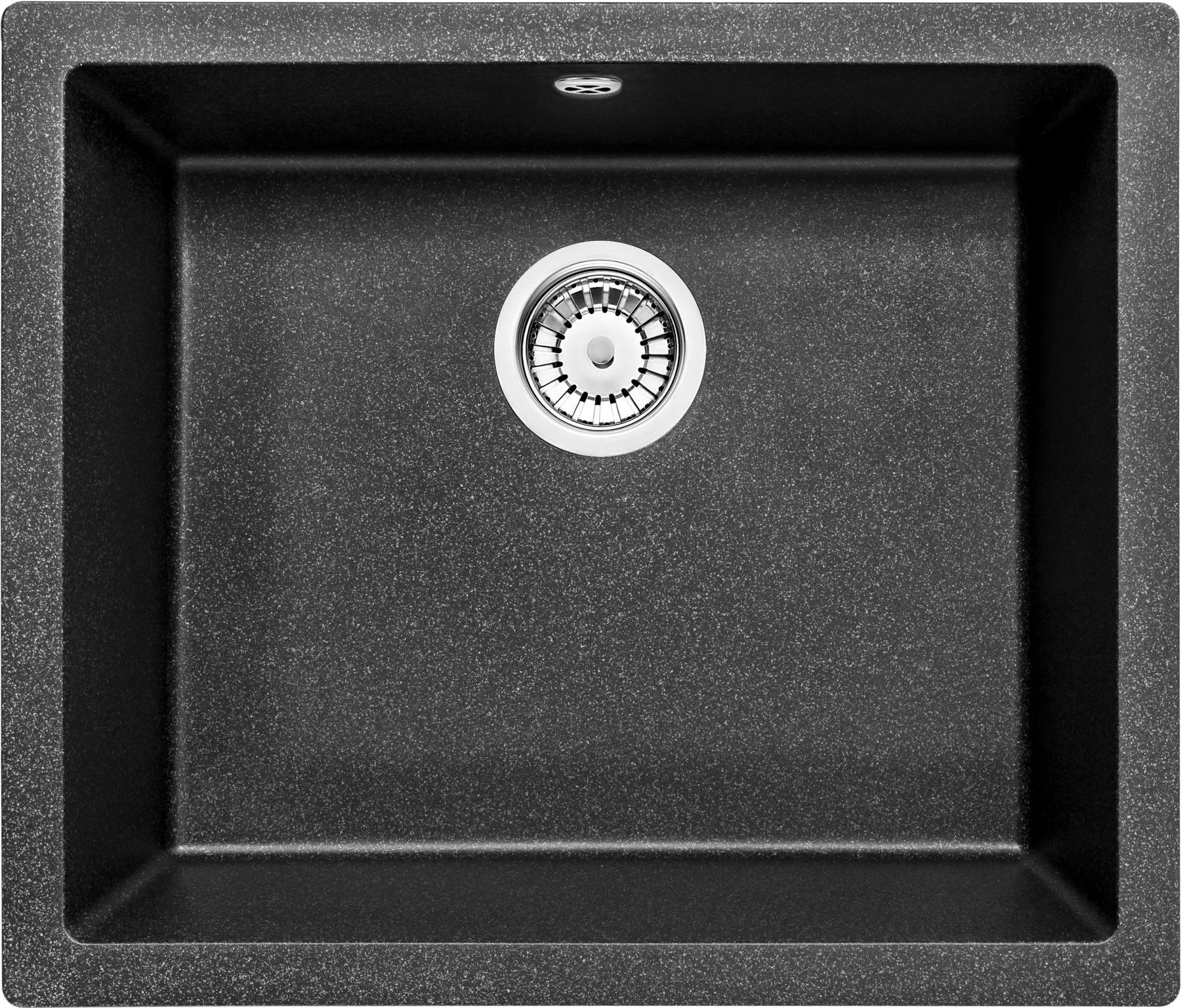 Zlewozmywak Deante 1-komorowy Corda podblatowy 46 x 55cm grafitowy (ZQA_G10C)