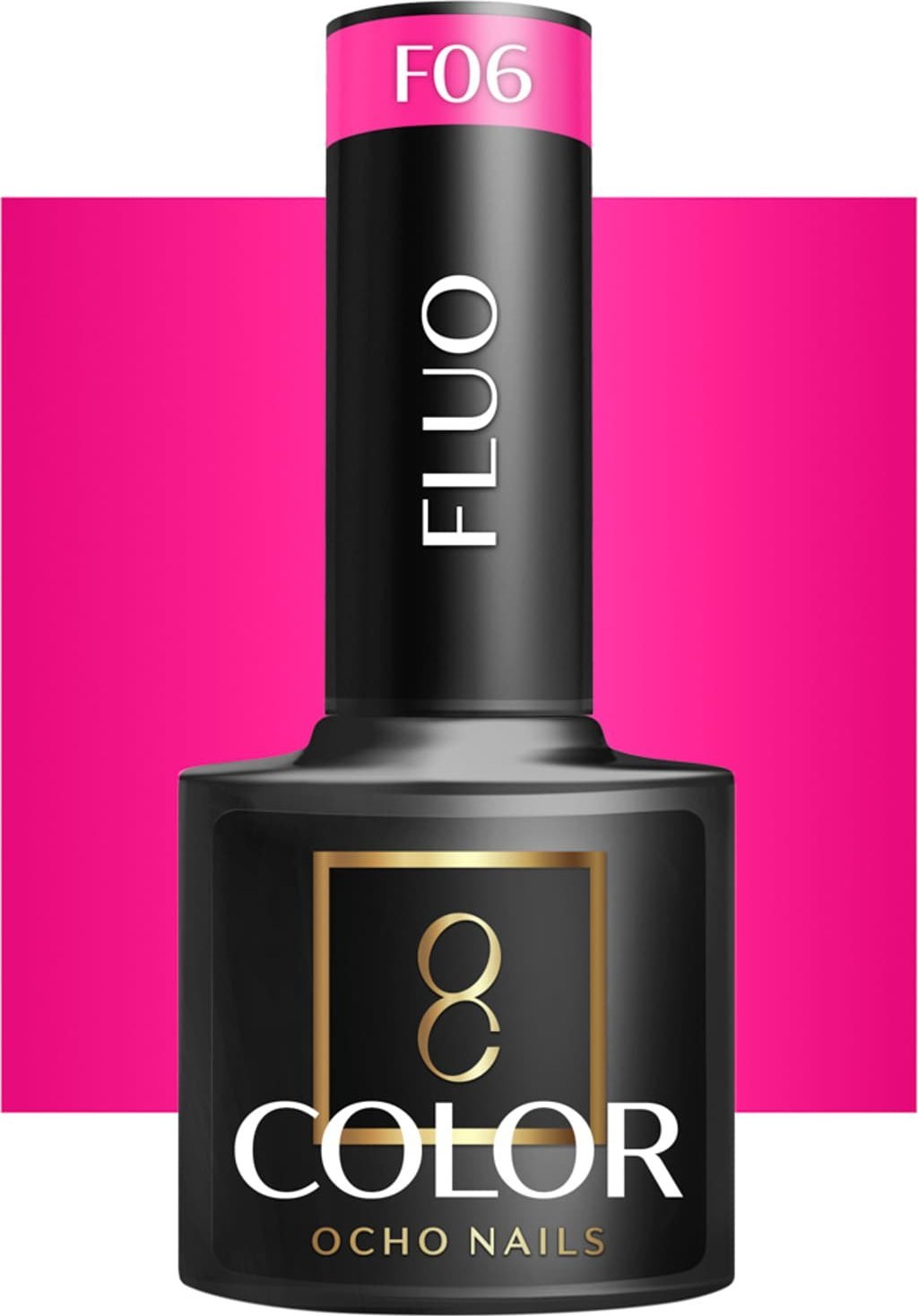 Activeshop OCHO NAILS Lakier hybrydowy fluo F06 -5 g