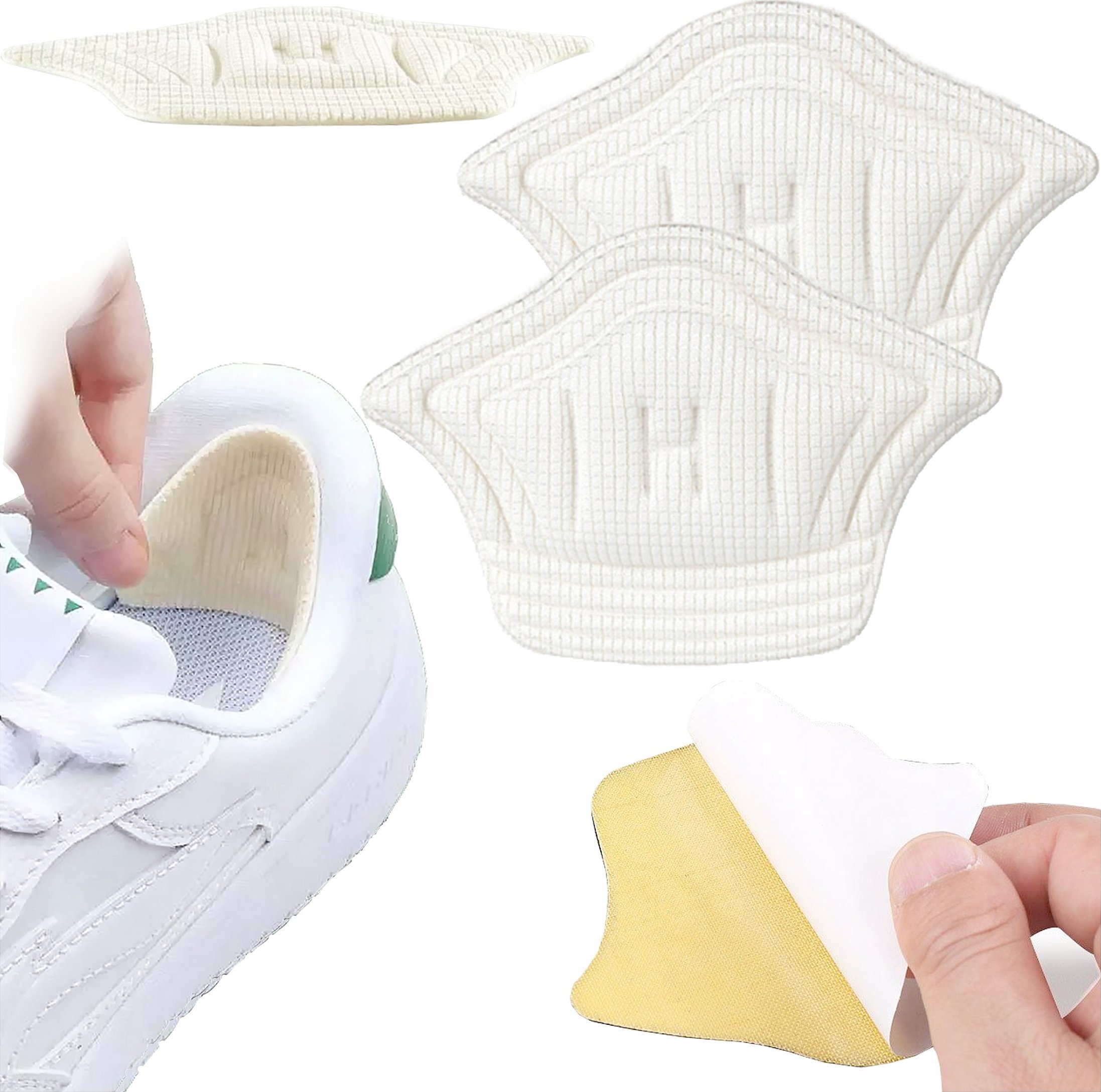 ER4 PIANKOWE ZAPIĘTKI DO DUŻYCH BUTÓW WKLEJANE WKŁADKI