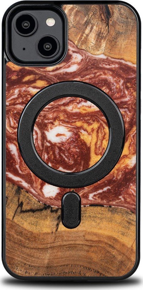 BeWood Etui Bewood Unique na iPhone 14 Plus - Planets - Mars z MagSafe