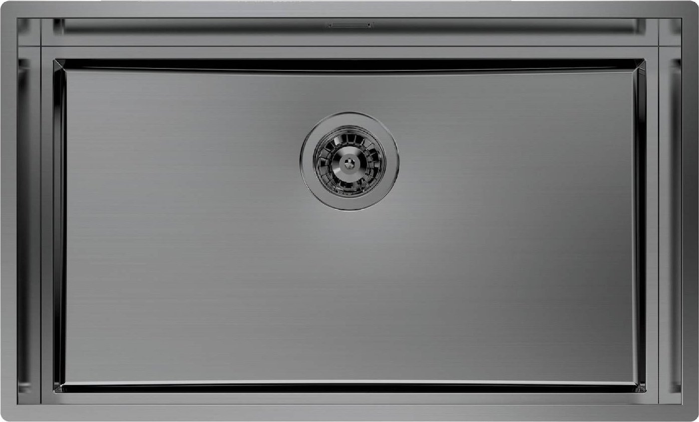 Zlewozmywak Foster Foster 1257056 QUADRA EVO 74x43 FL.M.GUNMETAL + RUSZT